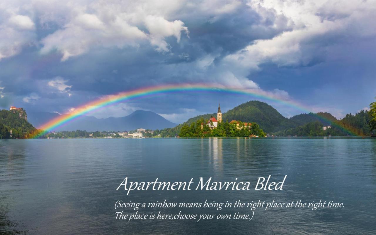 Apartment Mavrica Bled, Quiet Location, With A View Of The Lake Esterno foto